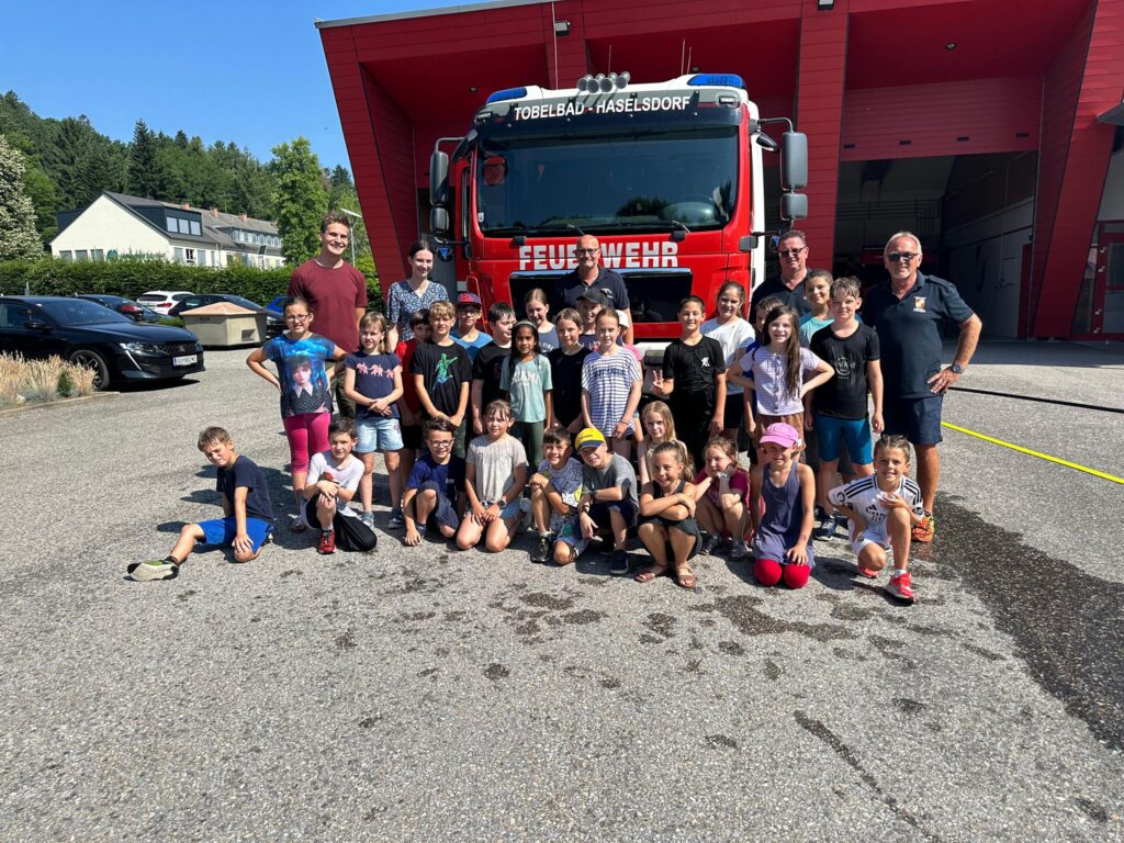 Ein Besuch bei der Feuerwehr